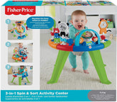 Fisher-Price 3 In 1 Spin And Sort Activity Center GGC60 - Colorland Toys